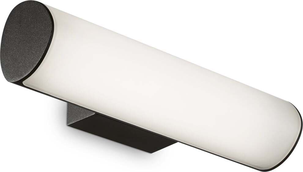 Applique-Da-Parete-Contemporaneo-Etere-Alluminio-Nero-Led-9,5W-3000K-Ip44