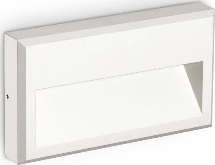 Applique-Da-Parete-Contemporaneo-Febe-Alluminio-Bianco-Led-6W-4000K-Ip65