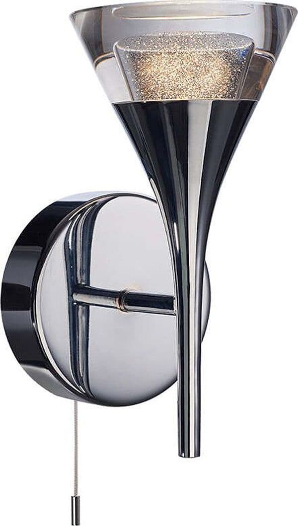 Applique-Da-Parete-Contemporaneo-Gioiello-Metallo-Cromo-E-Vetro-Led-4,8W