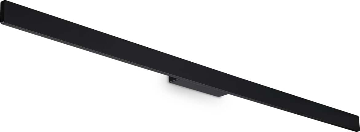 Applique-Da-Parete-Contemporaneo-Linea-Alluminio-Nero-Led-23W-3000K-Ip54