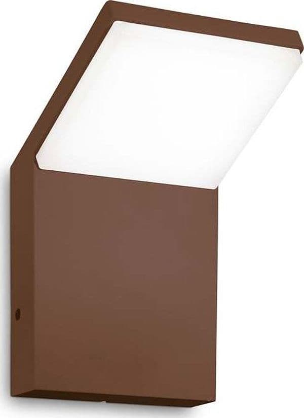 Applique-Da-Parete-Contemporaneo-Style-Alluminio-Coffee-Led-9W-3000K-Ip54