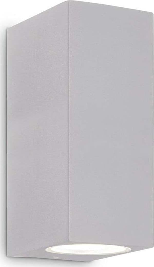 Applique-Da-Parete-Contemporaneo-Up-Alluminio-Grigio-2-Luci-G9-15W-Ip44