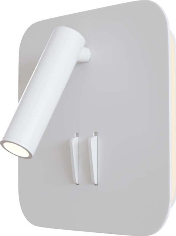 Applique-Da-Parete-Moderno-Ios-176-Alluminio-Bianco-Luce-Led-Integrato-10W