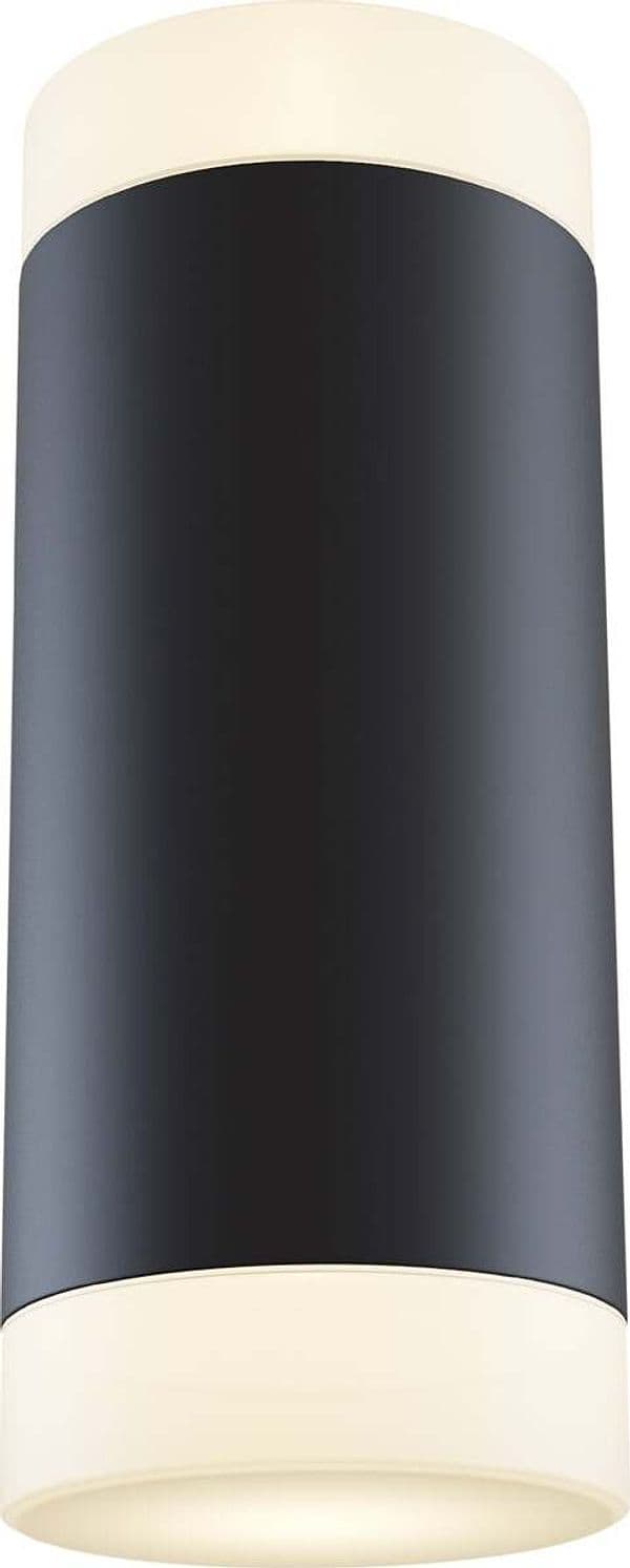 Applique-Da-Parete-Moderno-Kilt-Alluminio-Nero-Luce-Led-Integrato-10W