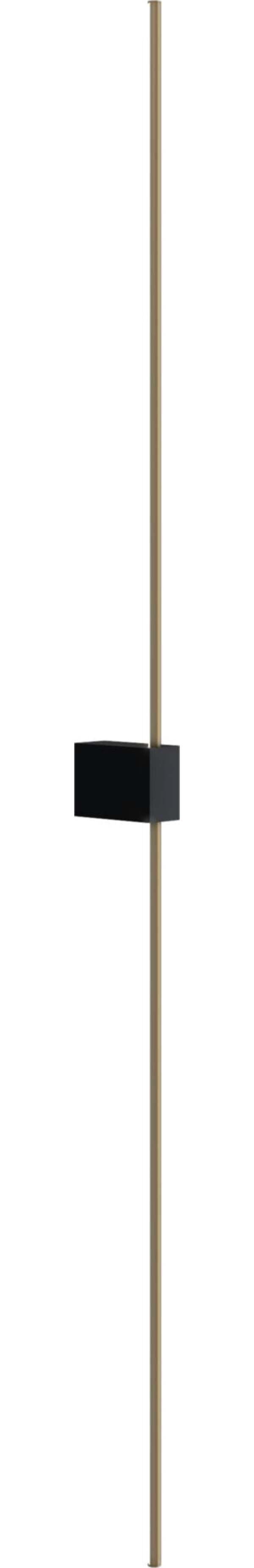 Applique-Da-Parete-Moderno-Pars-Alluminio-Nero-Luce-Led-Integrato-12W-Ip20