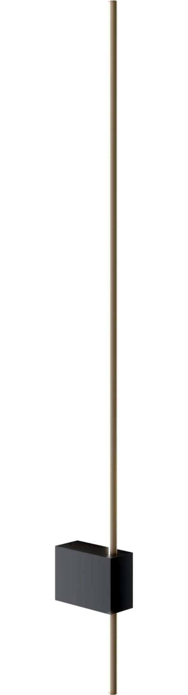 Applique-Da-Parete-Moderno-Pars-Alluminio-Nero-Luce-Led-Integrato-6W