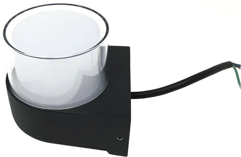 Applique Da Parete Per Esterno Faretto Led Luce Calda 3000k 7 W Ip65 Es57-nc Universo in Lampade da parete GloriaShopOnline - San Prisco, commercioVirtuoso.it