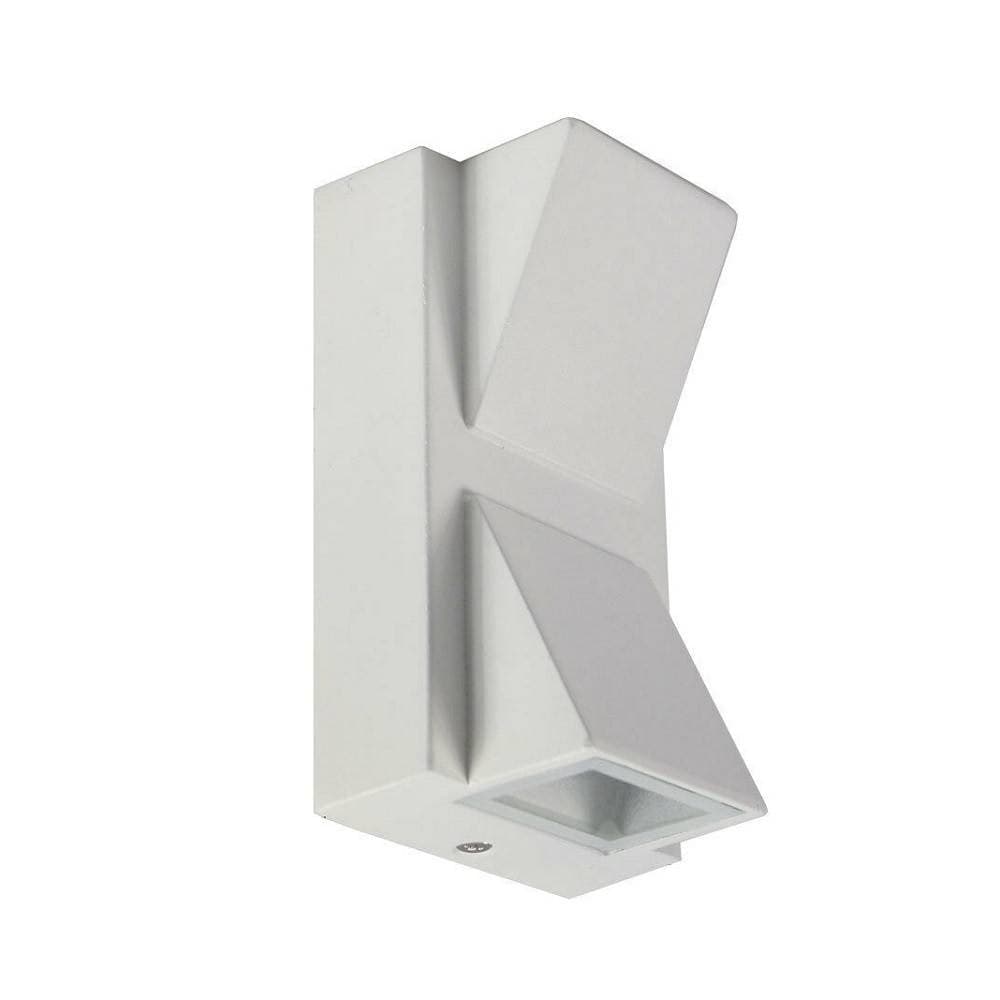 Applique-Doppia-Emissione-10-W-Per-Esterno-Luce-Fredda-Calda-Ip65-Es04-Bianca