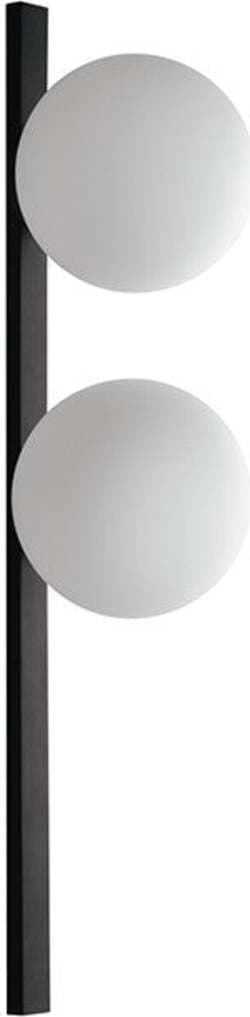 Applique Enoire Nero 2Xe14 14X60X16,5Cm Illuminazione/Illuminazione per interni/Illuminazioni per pareti/Applique Led Mall Home - Napoli, Commerciovirtuoso.it