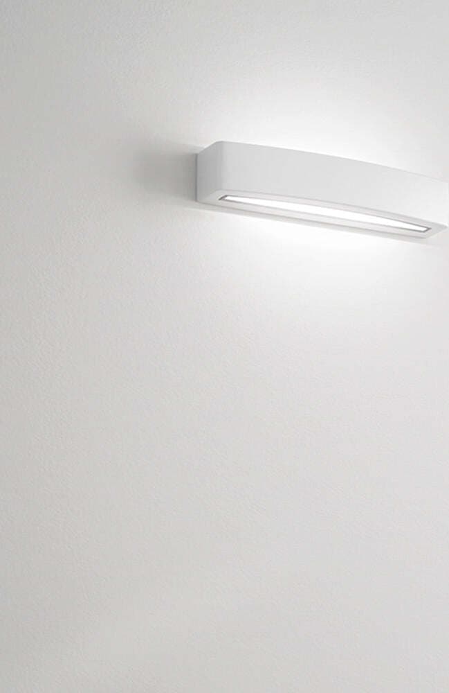 Applique-Esterno-Biemissione-In-Alluminio-Moderno-Bow-Bianco-Led