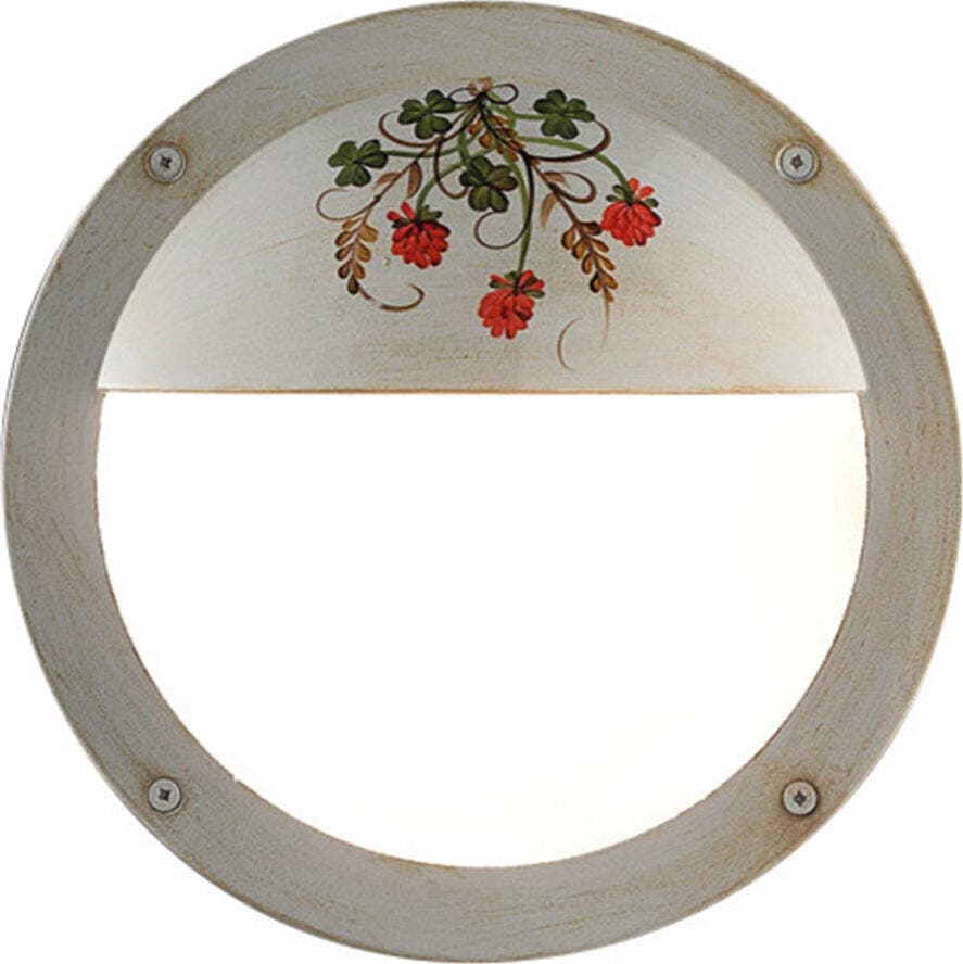 Applique-Esterno-Classica-Brindisi-Metallo-Ceramica-Bianco-Sfumato-1-Luce-G9