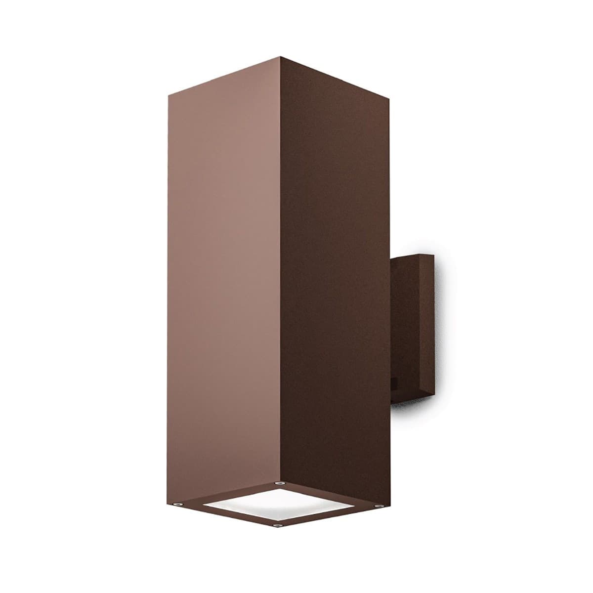 Applique-esterno-Gea-Led-AMON-QB-GES1018-IP65-E27-LED-lampada-parete-classica-biemissione