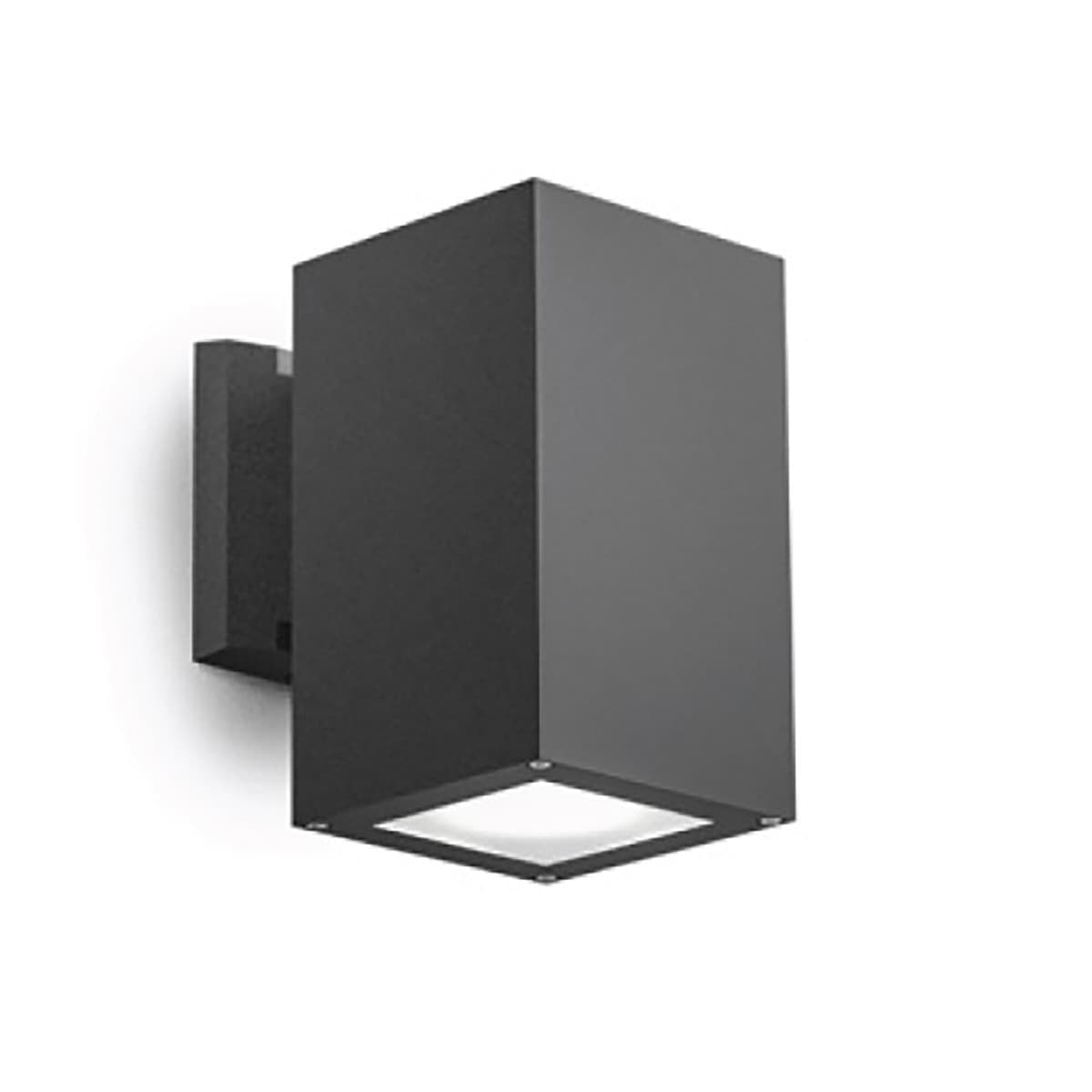 Applique-esterno-Gea-Led-AMON-QM-GES1013-IP65-E27-LED-lampada-parete-moderna-monoemissione