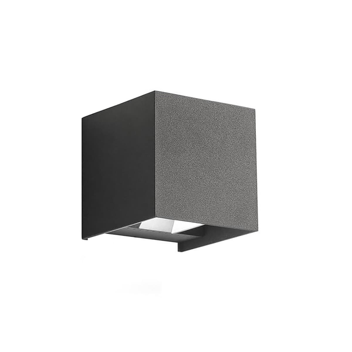 Applique-esterno-Gea-Led-ZORA-LED-IP65-GES1021-5W-fascio-regolabile-lampada-parete-biemissione-moderna