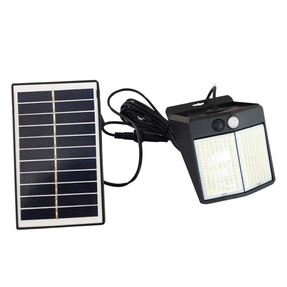 APPLIQUE FARETTO SOLARE DA ESTERNO CON PANNELLO SENSORE LUCE 6500K IP65 SW2012-F in Lampade da parete Trade Shop italia - Napoli, commercioVirtuoso.it