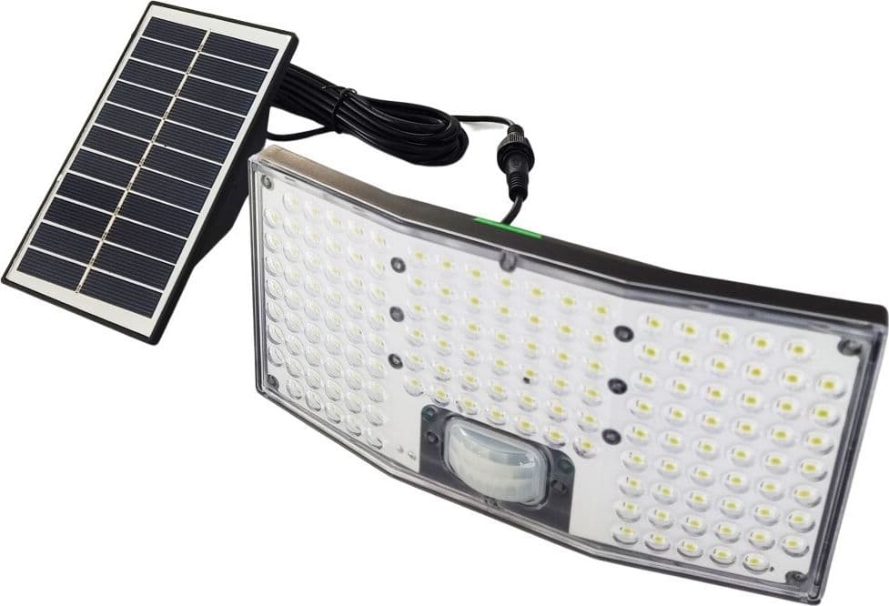 APPLIQUE FARETTO SOLARE DA ESTERNO CON PANNELLO SENSORE LUCE FREDDA IP65 SW2881-F in Lampade da parete Trade Shop italia - Napoli, commercioVirtuoso.it