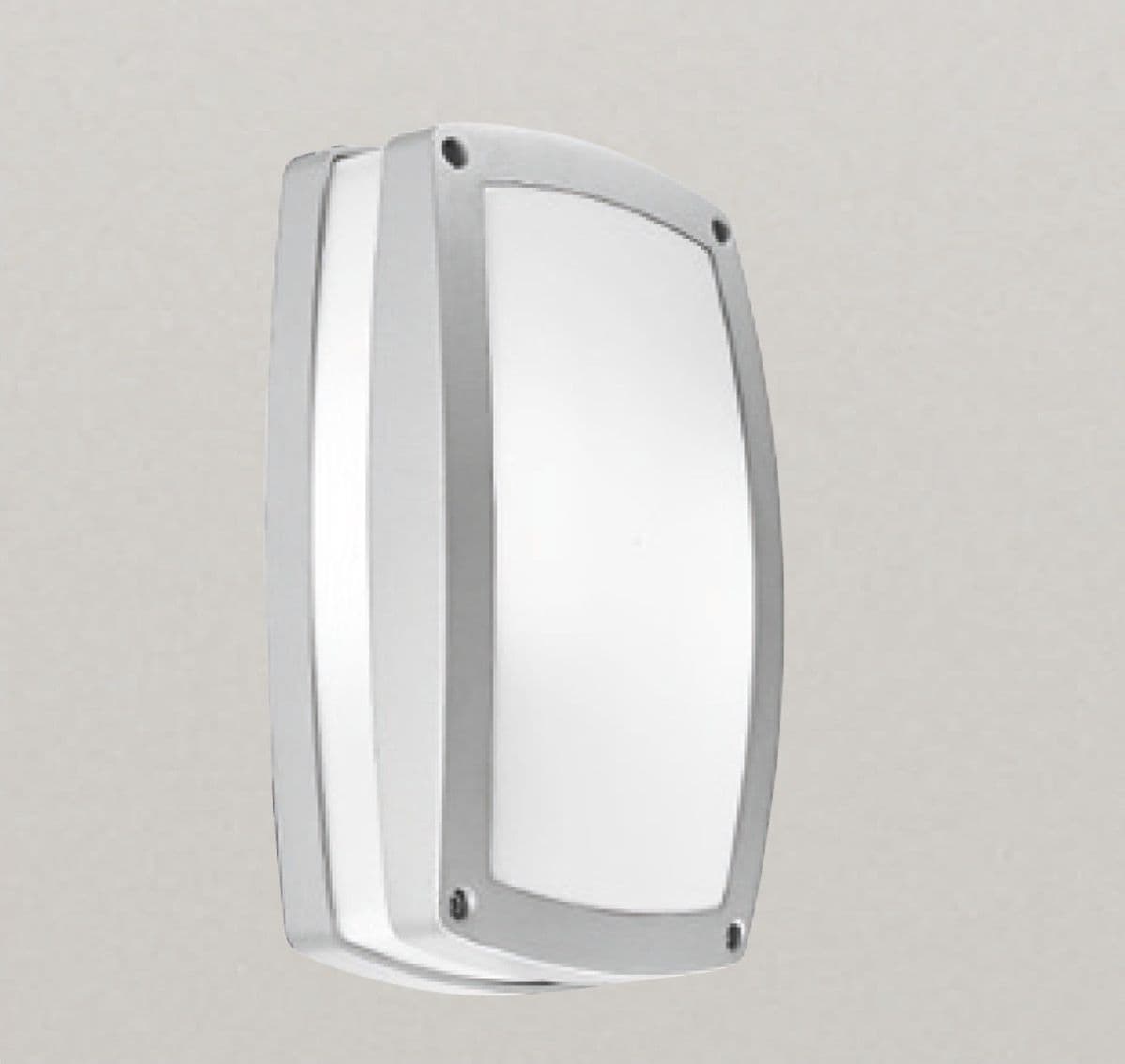 Applique-Gea-Led-URA-Q-GES303-GES301-LED-IP54-lampada-soffitto-parete-rettangolare-moderna-alluminio-E27