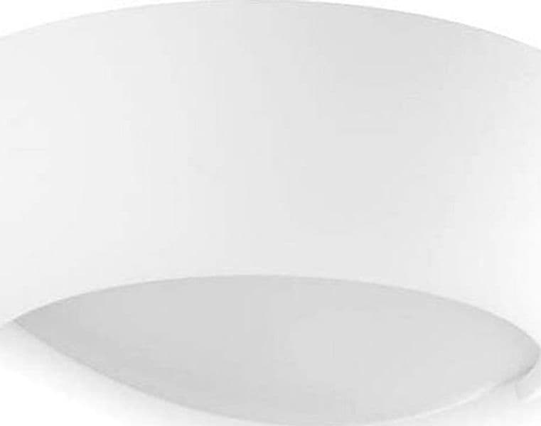 Applique-gesso-Belfiore-9010-AGALE-8215.41-E27-LED-biemissione-lampada-parete-classica-moderna