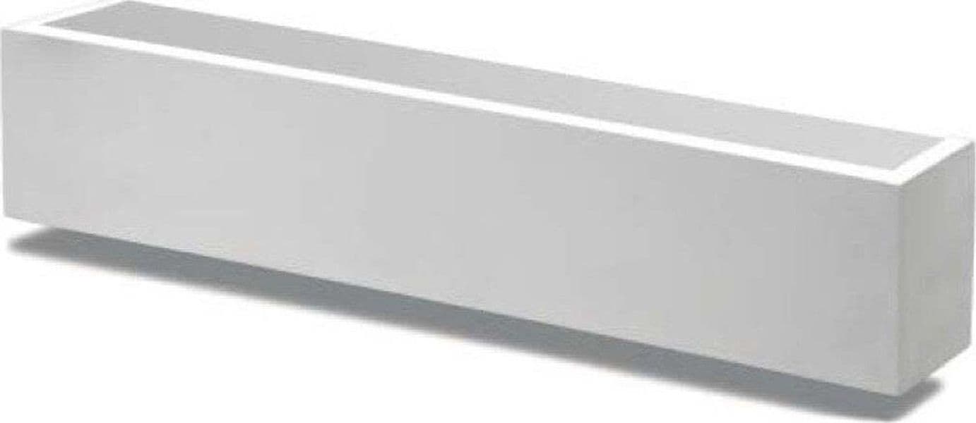 Applique gesso kit emergenza Belfiore 9010 BAIZE 2423B.3045 LED lampada parete moderna