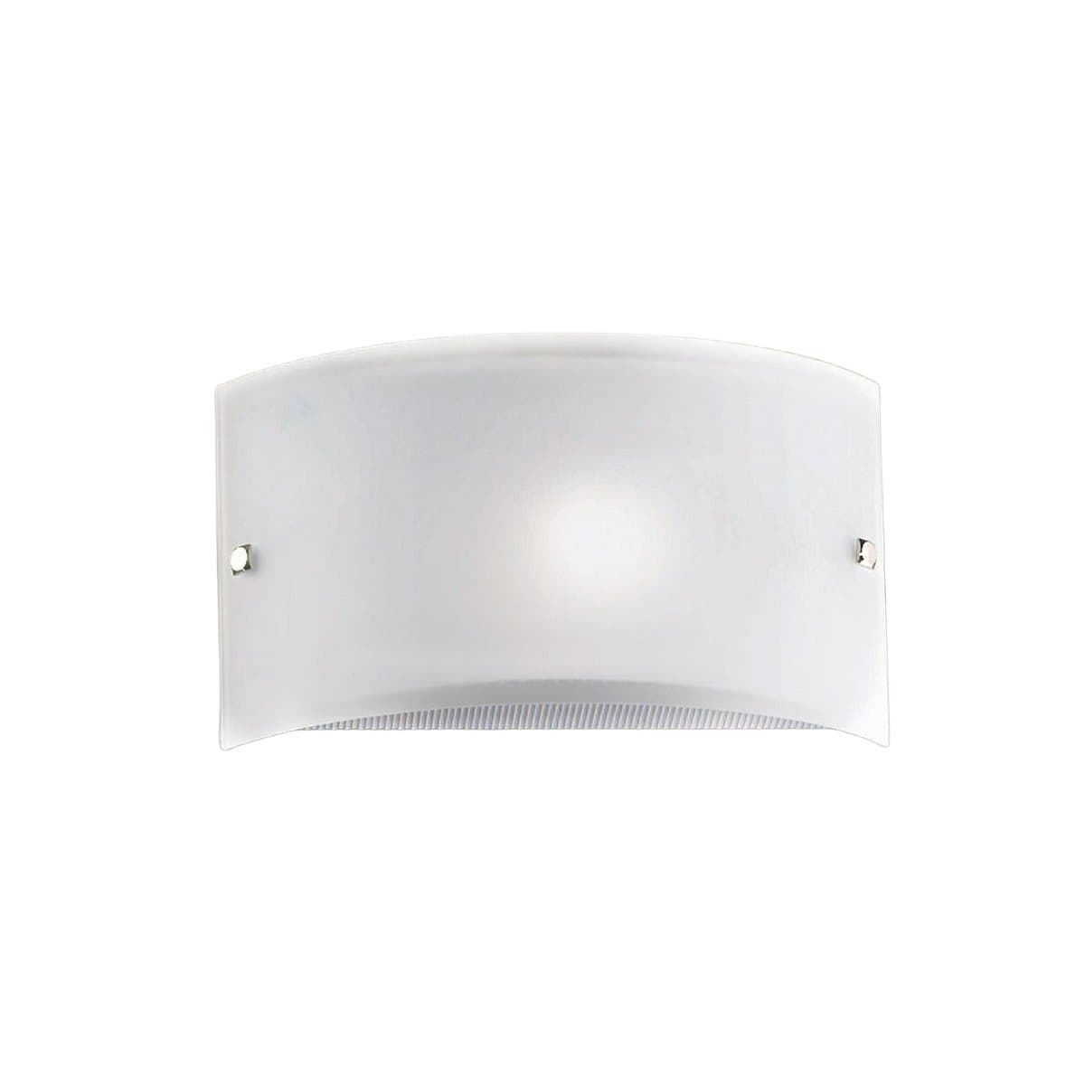Applique-Illuminando-AP-FASCIA-BIANCA-P-E27-LED-lampada-parete-moderna-fascia-vetro-satinato-opaco-interno