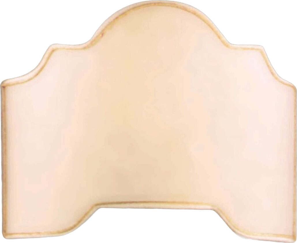 Applique-Illuminando-VN-SAGOMATE-40CM-E27-LED-ventola-classica-pergamena-sagomata-lampada-parete-interno