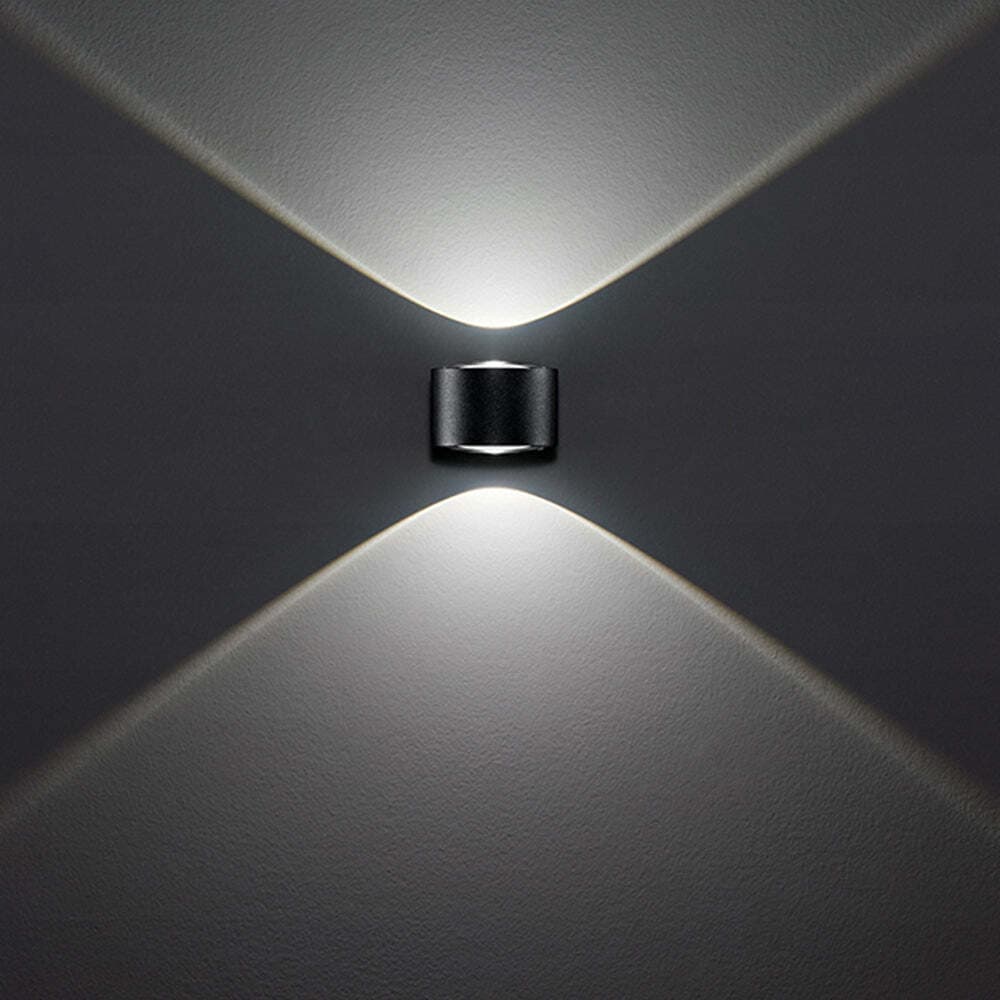 Applique-In-Alluminio-Moderna-Vision-Grafite-2-Luci