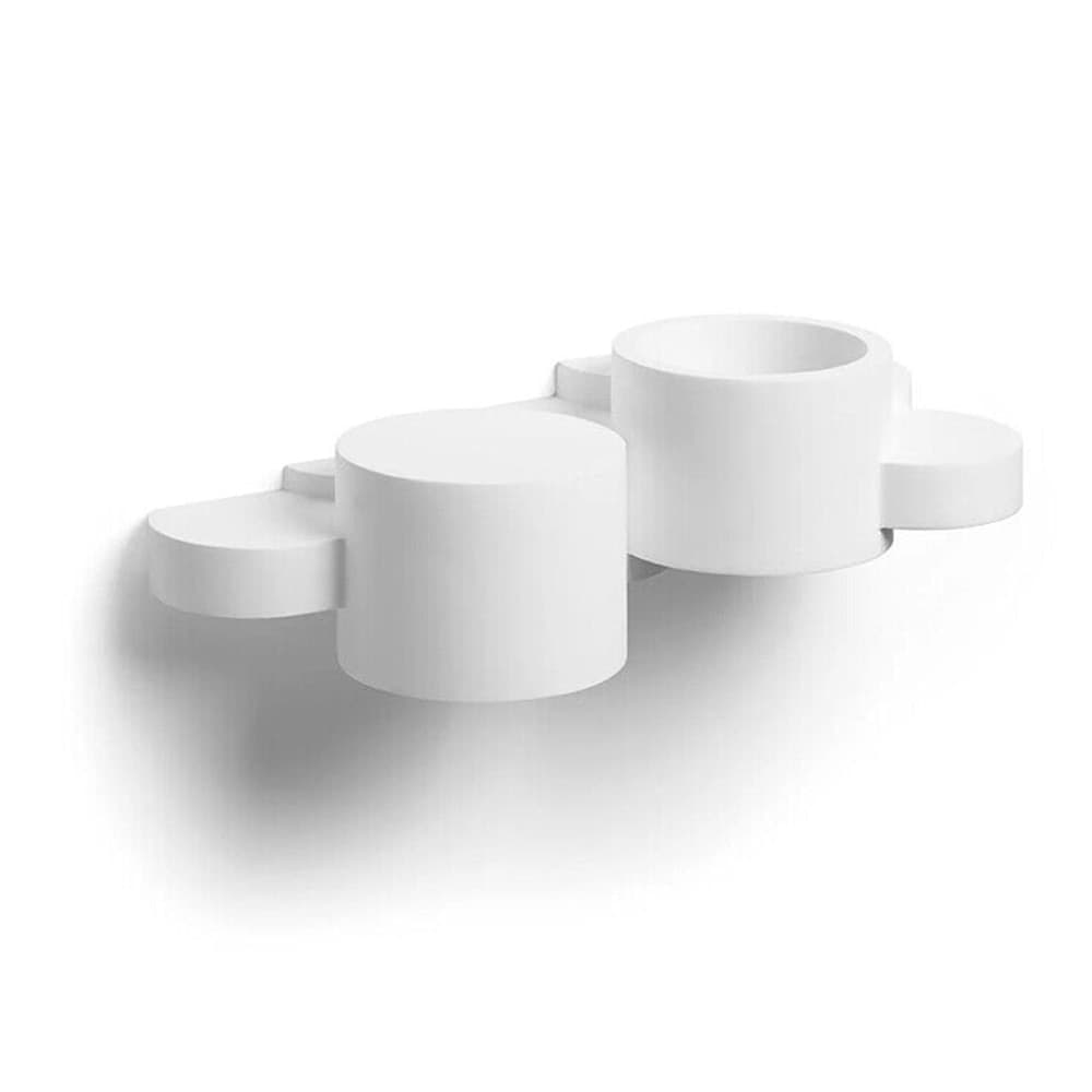 Applique In Gesso Parete Bianco Moderna Luce Up&down G9 Cilindri Sfalsati Gs-e77 Casa, arredamento e bricolage > Illuminazione da interno > Applique per interno Trade Shop italia - Napoli, Commerciovirtuoso.it