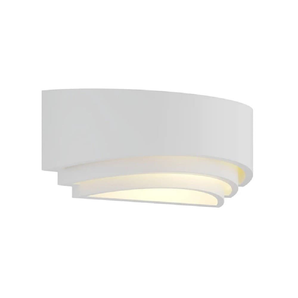 Applique In Gesso Ultra Moderno Mezza Luna Up & Down Lampada Attacco R7s Gs-e71 Casa, arredamento e bricolage > Illuminazione da interno > Applique per interno Trade Shop italia - Napoli, Commerciovirtuoso.it