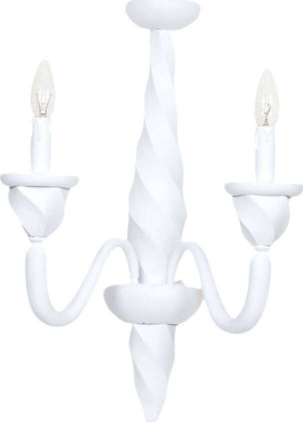 Applique-In-Legno-Classico-Bianco-Opaco-2-Luci-Coromorano