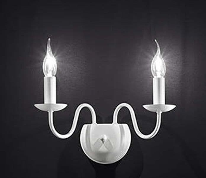 Applique-In-Metallo-Provenzale-Bianco-2-Luci-E14