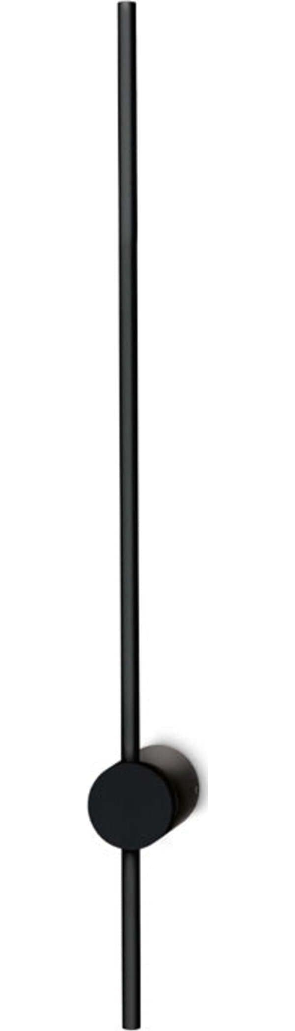 Applique-Industrial-Minimal-Essence-Metallo-Nero-Led-11W-3000K-Luce-Calda