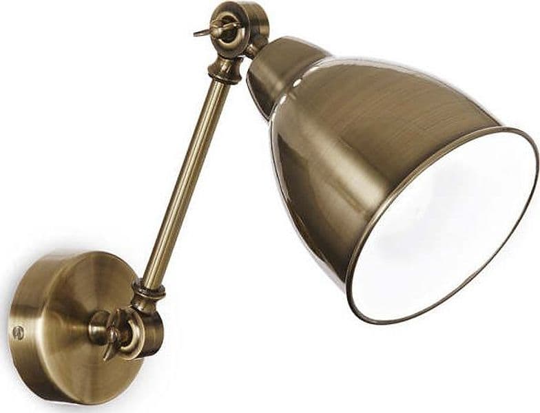 Applique-Industrial-Minimal-Newton-Metallo-Ottone-Brunito-1-Luce-E27
