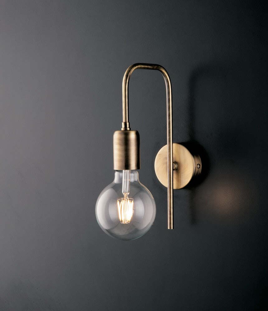 Applique-Industrial-Polish-Bronzo-1-Luce-E27