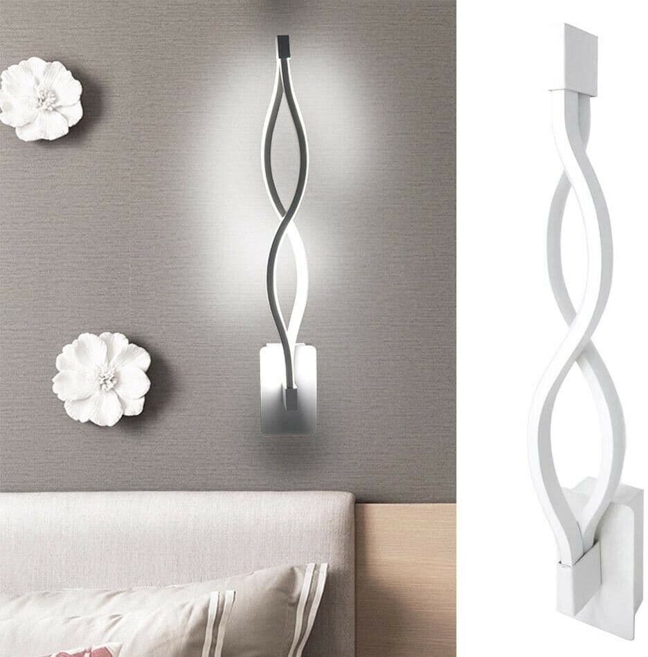 Applique Lampada Da Parete A Led 9 Watt Luce Bianca Fredda 6500k 9w Interno Universo in Applique GloriaShopOnline - San Prisco, commercioVirtuoso.it