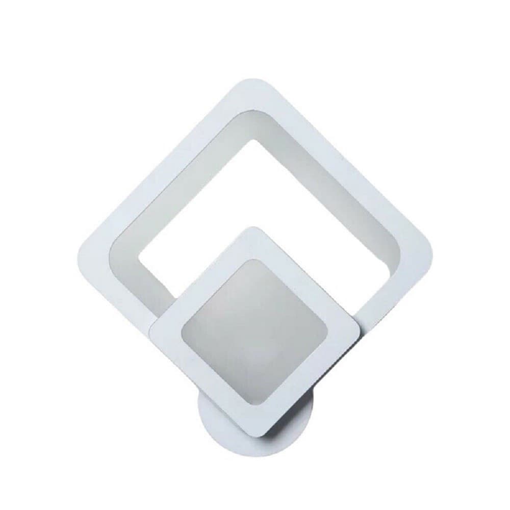 Applique Led A Rombo 12 W Parete Lumetto Abat Jour Luce 6500k 3000k 4000k E82-b Illuminazione/Illuminazione per interni/Illuminazioni per pareti/Applique Trade Shop italia - Napoli, Commerciovirtuoso.it