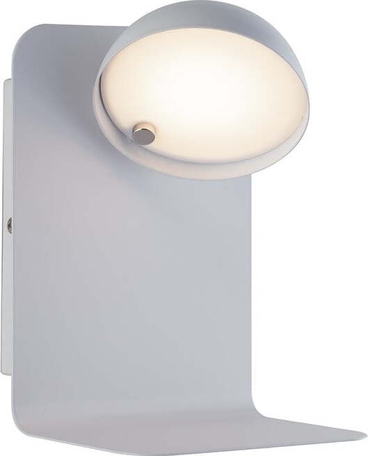 Applique Led Boing Bianco Usb 5W 300Lm 4000K 14X19X10Cm Illuminazione/Illuminazione per interni/Illuminazioni per pareti/Applique Led Mall Home - Napoli, Commerciovirtuoso.it