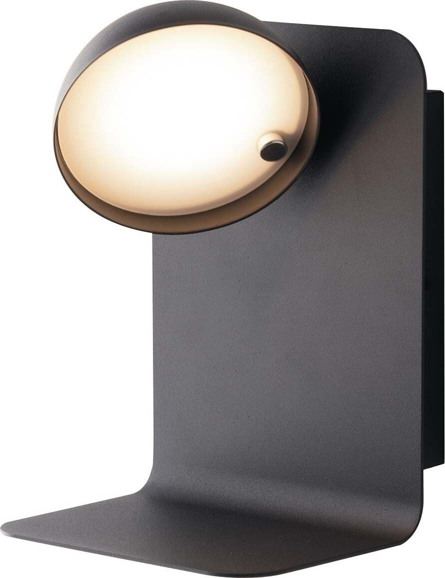 Applique Led Boing Nero Usb 5W 300Lm 4000K 14X19X10Cm Illuminazione/Illuminazione per esterni/Lampade da parete Led Mall Home - Napoli, Commerciovirtuoso.it