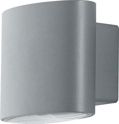 Applique Led Boxter Silver 2X4W 700Lm 4000K Ip44 12,9X10X8,5Cm Illuminazione/Illuminazione per interni/Illuminazioni per pareti/Applique Led Mall Home - Napoli, Commerciovirtuoso.it