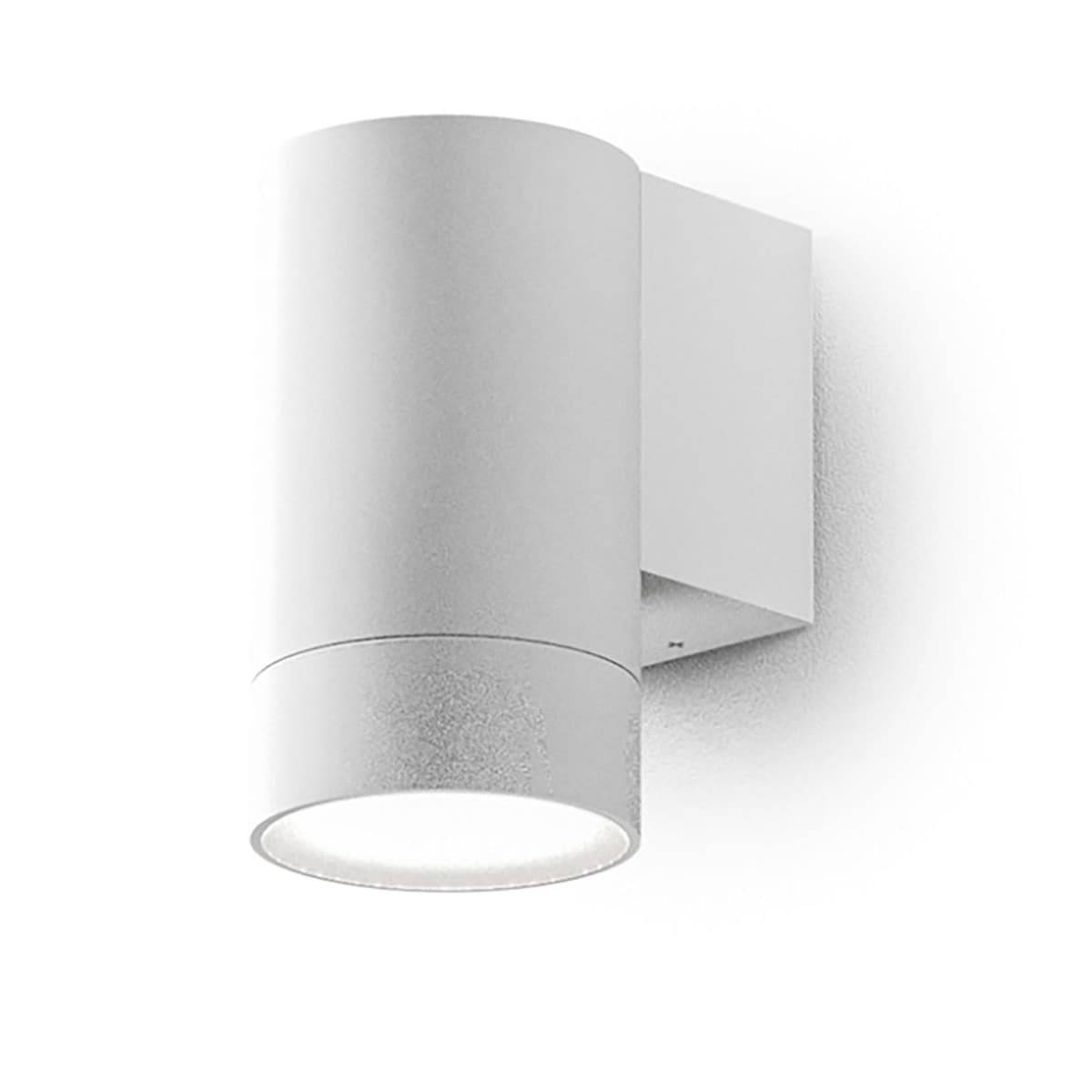 Applique-led-Gea-Led-LILY-M-GES1060-GU10-IP54-bianco-lampada-parete-alluminio-monoemissione-moderno