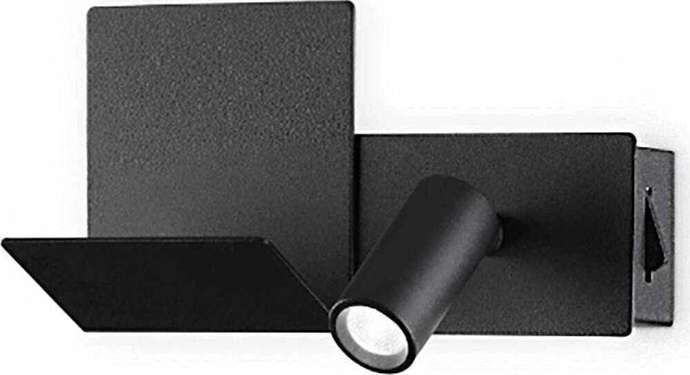 Applique-led-Ideal-Lux-KOMODO-DX-250Lm-lampada-parete-lettura-direzionabile-comodino