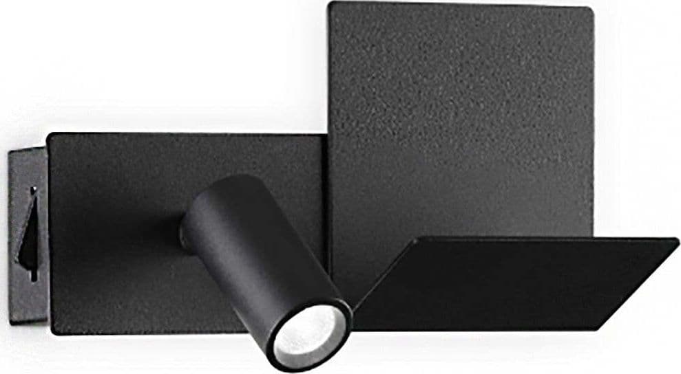 Applique-led-Ideal-Lux-KOMODO-SX-250Lm-lampada-parete-lettura-direzionabile-comodino