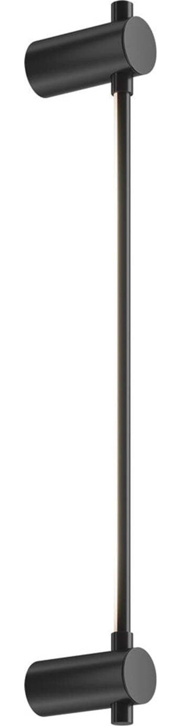 Applique-Minimal-Led-Rotta-Metallo-Nero-6W