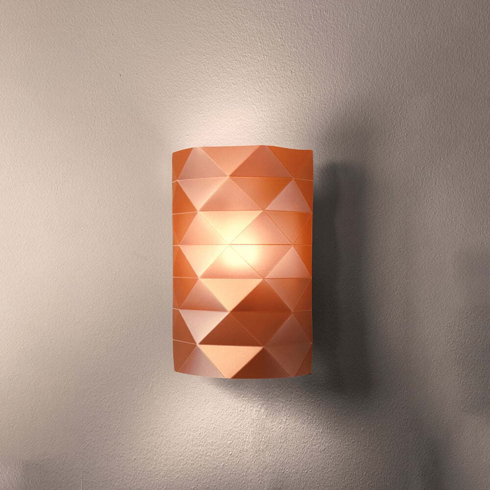 Applique-Moderna-1-Luce-Prisma-In-Polilux-Rame-Made-In-Italy