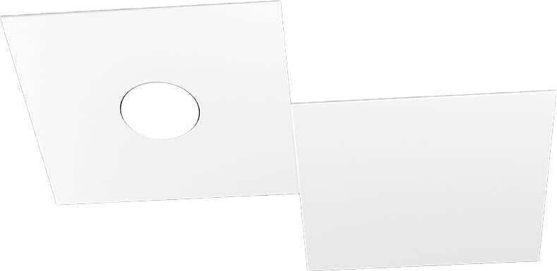 Applique-Moderna-2-Moduli-Eccentric-Metallo-Bianco-1-Luce-Gx53