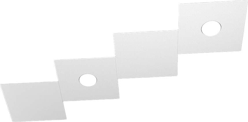 Applique-Moderna-4-Moduli-Eccentric-Metallo-Grigio-2-Luci-Gx53