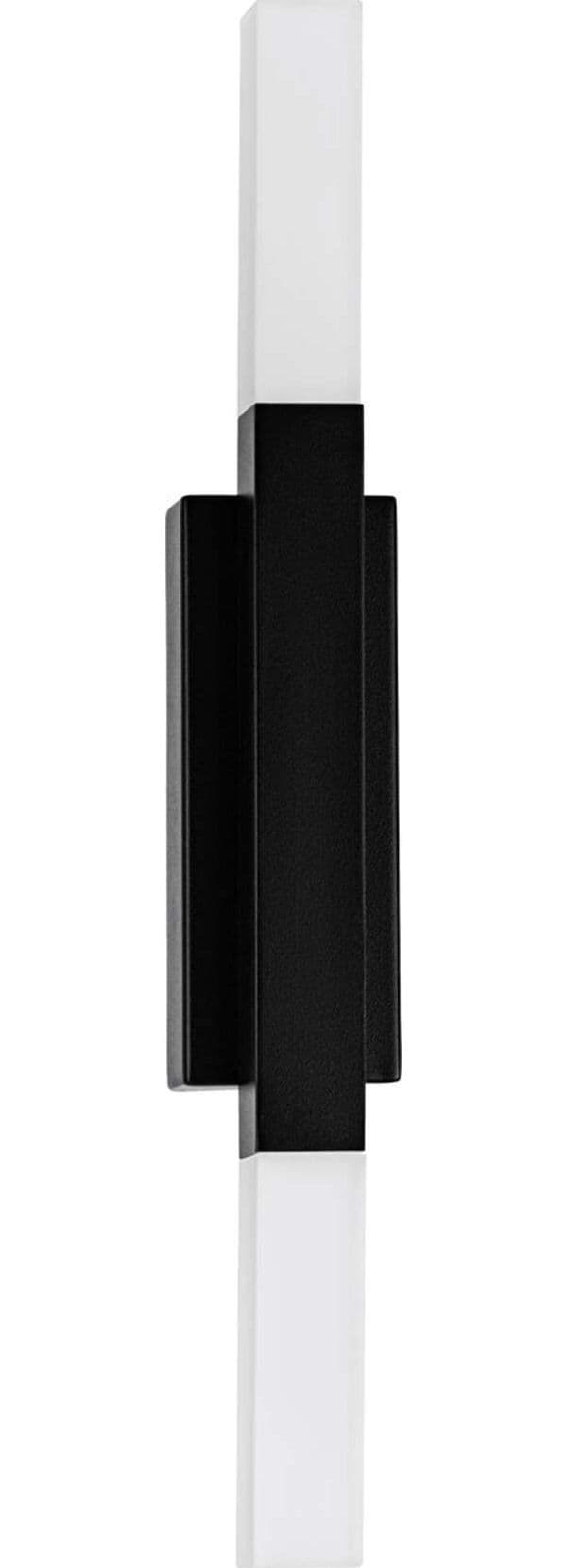 Applique-Moderna-Alcudia-Alluminio-Nero-2-Luci-Led-5,5W