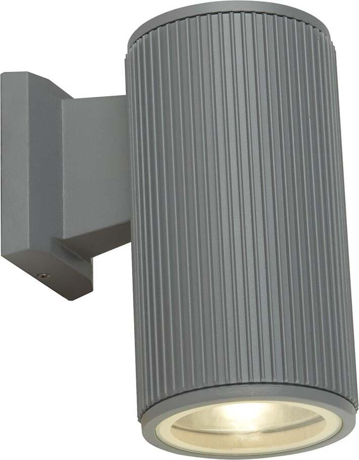 Applique-Moderna-Amburgo-Alluminio-Grigio-Trasparente-1-Luce-E27