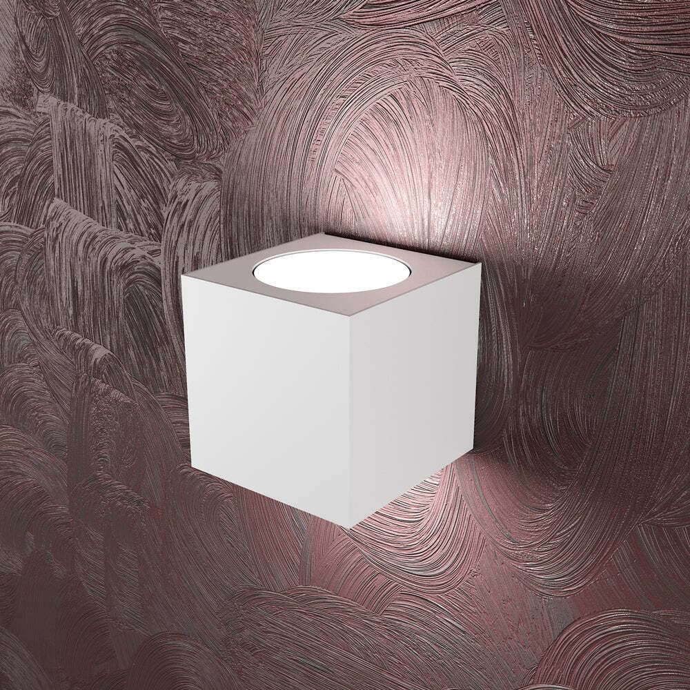 Applique-Moderna-Area-Metallo-Bianco-2-Luci-Gx53