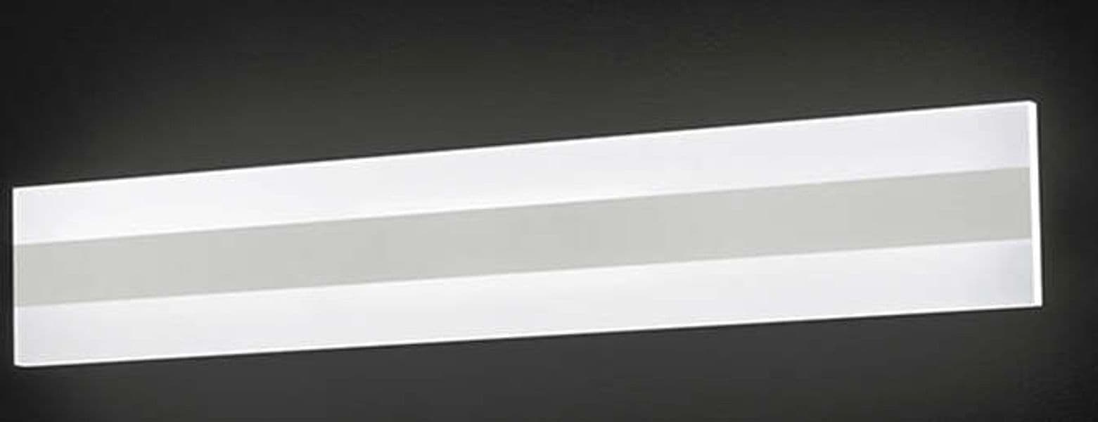 Applique-Moderna-Bend-Metallo-Bianco-Led-Luce-Naturale-60Cm