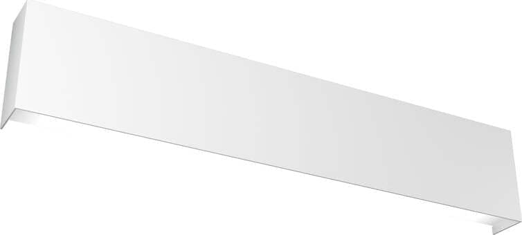 Applique-Moderna-Carpet-Metallo-Bianco-2-Luci-2G11-60Cm